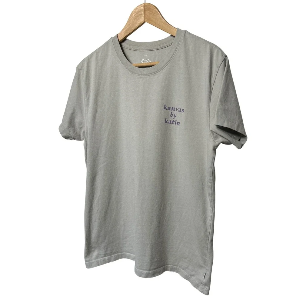 Urban Outfitters Katin‎ Scorch Tee Gray Organic Cotton Short Sleeve Crew Neck M